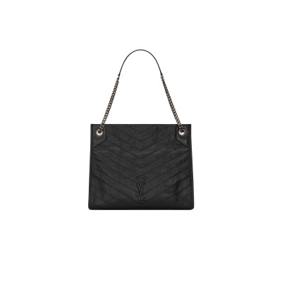 YSL NIKI SHOPPING IN VINTAGE LEATHER 5779990EN041000 (33*27*11.5cm)